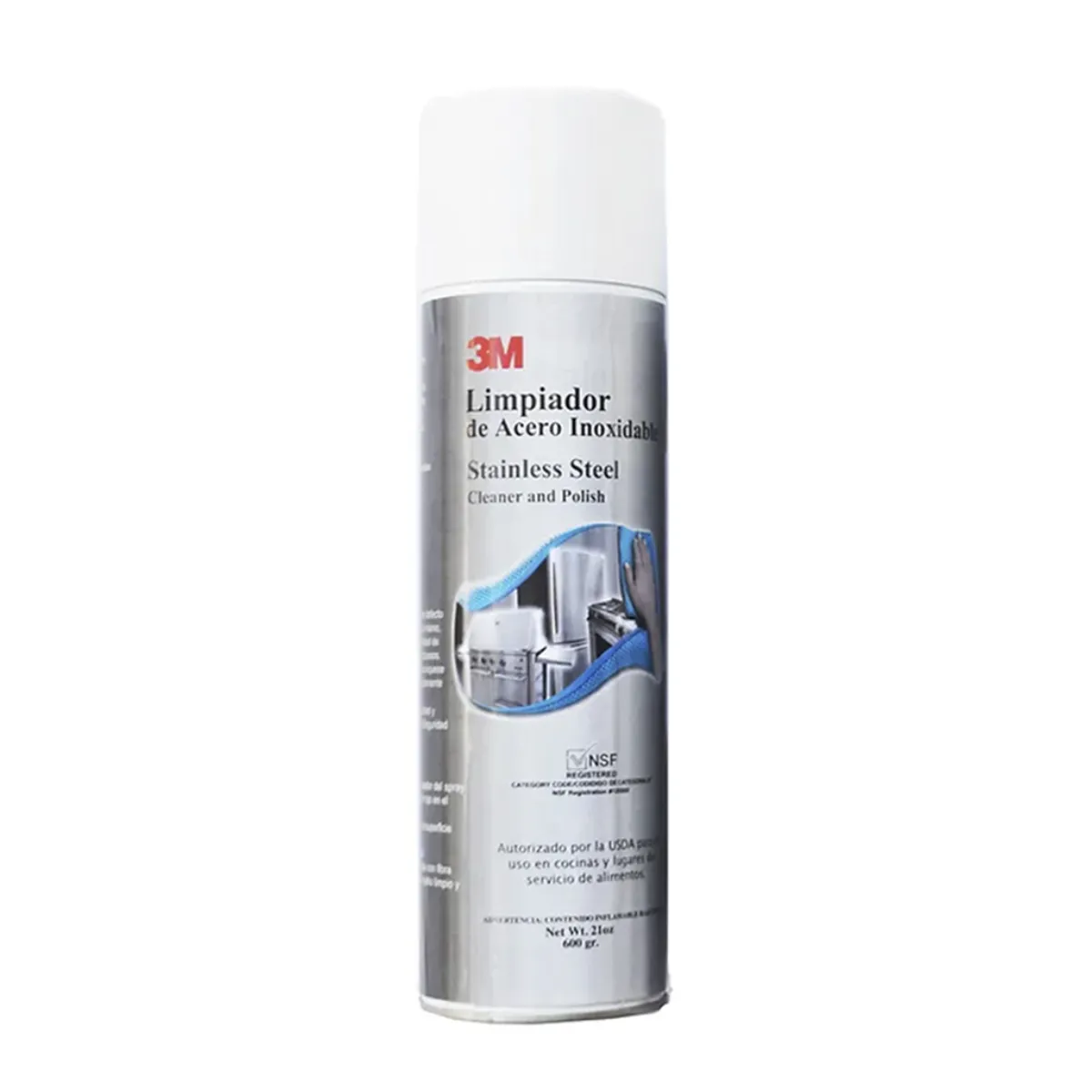 3M - Limpiador acero inoxidable spray 14002 600gr 3M