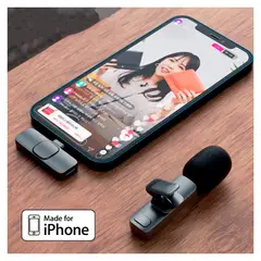 IRM - Mini Micrófono Inalámbrico para iPhone Lightning