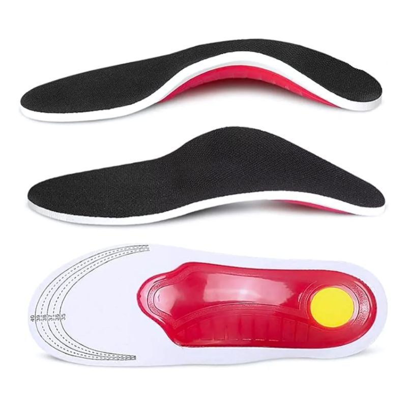 GENERICO - Plantillas Arco Pie Ortopédicas Pie Plano Fascitis Unisex