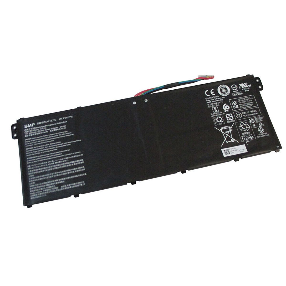 ACER - BATERIA ACER ES1-311 ORIGINAL 4 CELDAS NEGRO (AC14B18J)