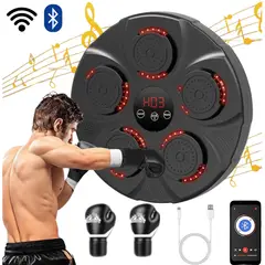 UTILISIMO - Máquina Boxeo Musical Bluetooth Recargable USB Entrenamiento