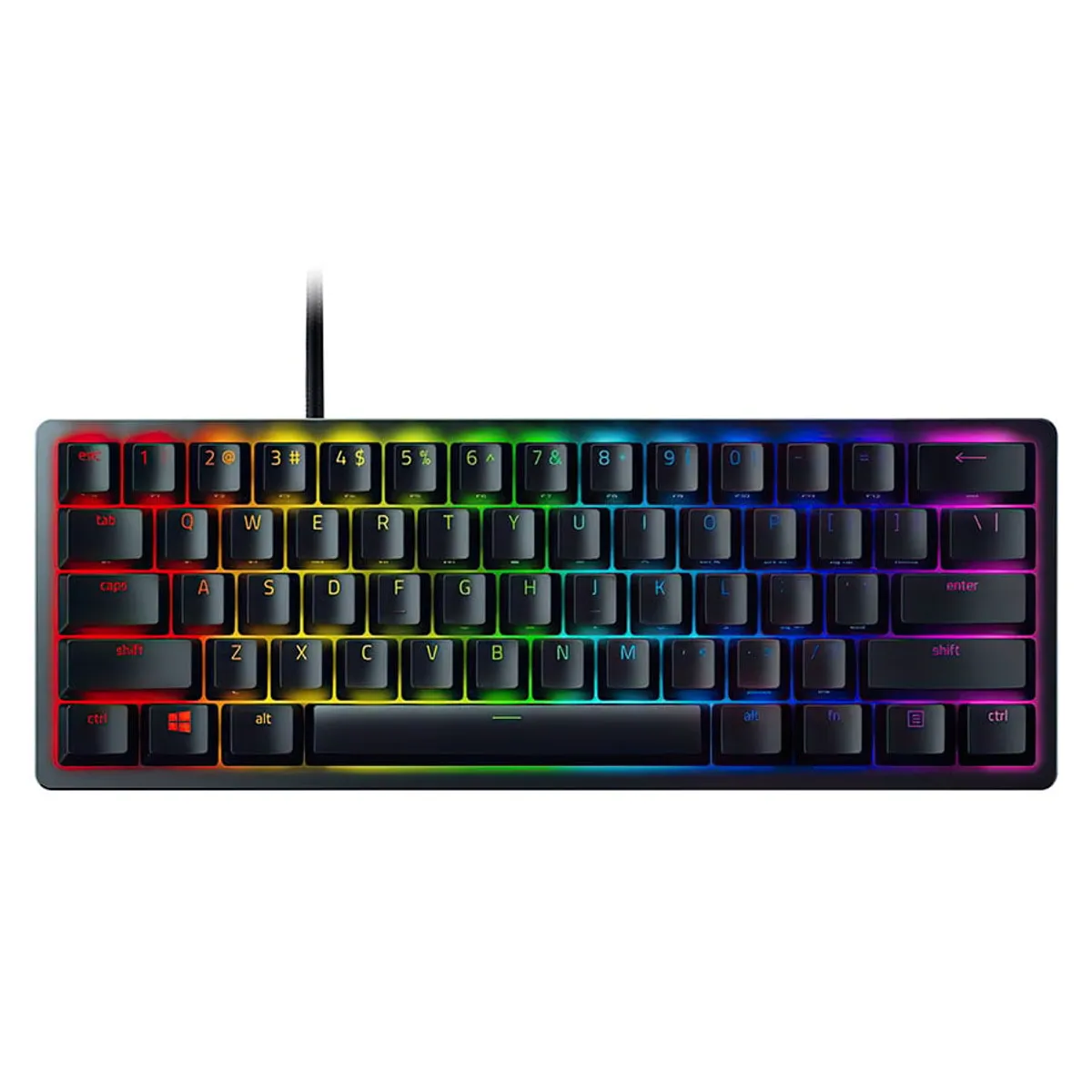 RAZER - Teclado Gamer Razer Huntsman Mini Black Purple Switch