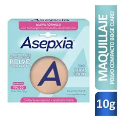 ASEPXIA - Maquillaje Polvo Compacto Beige Claro 10 Gr