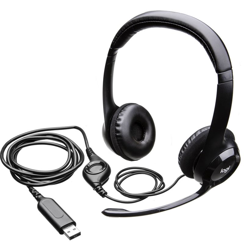 LOGITECH - Audifonos Usb Con Supresion De Ruido Logitech H390.