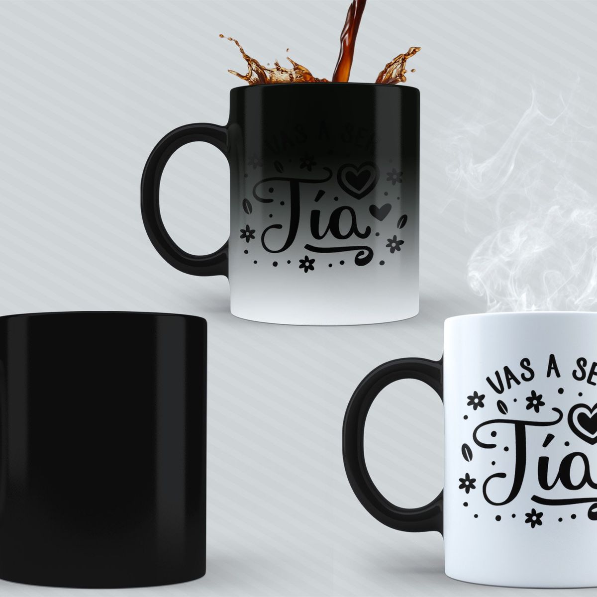 SM - Tazón Mágico Vas a Ser TiA - Modelos Abuelas Tíos y Tías