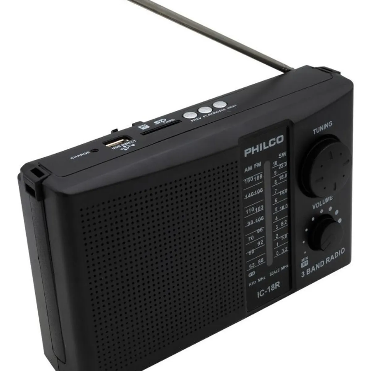 PHILCO - Radio Philco Ic 18-r Multibandas Recargable