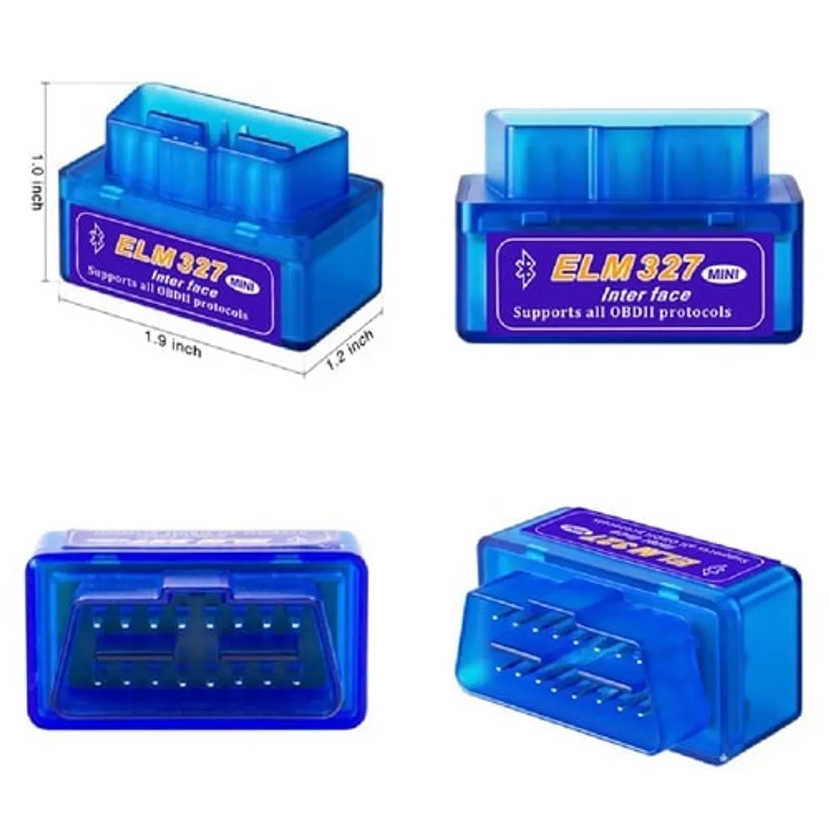 GENERICO - Scanner Automotriz Auto Bluetooth ELM327 OBD2 Multimarca