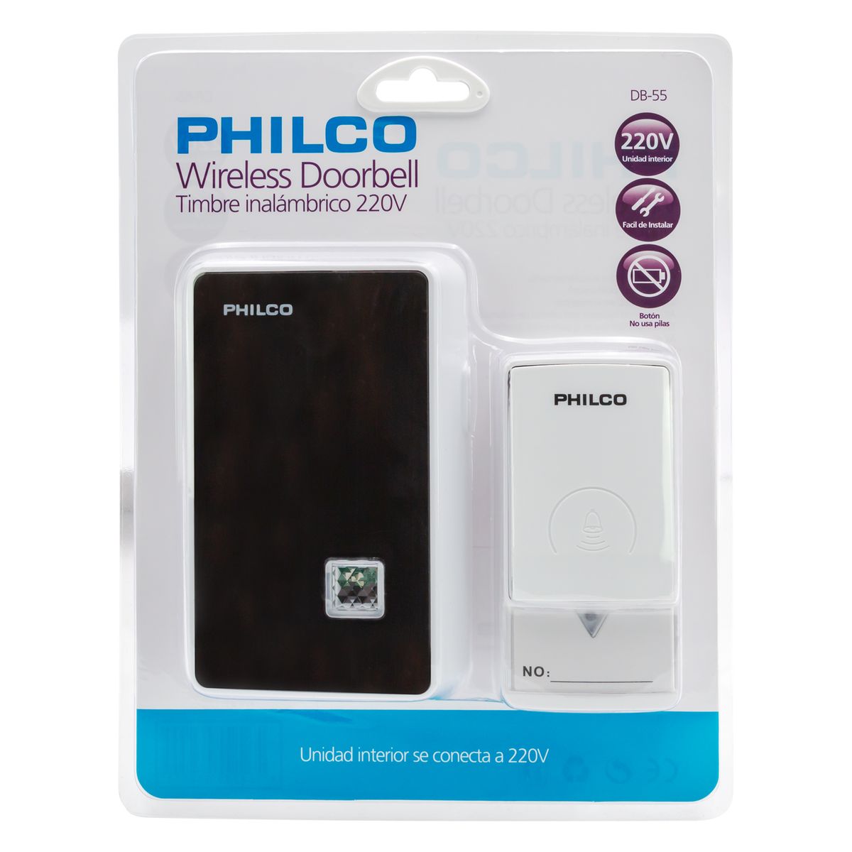 PHILCO - TIMBRE INALÁMBRICO 220V PHILCO