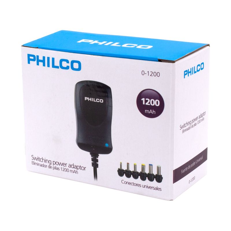 PHILCO - ELIMINADOR DE PILAS 1200 MAH PHILCO