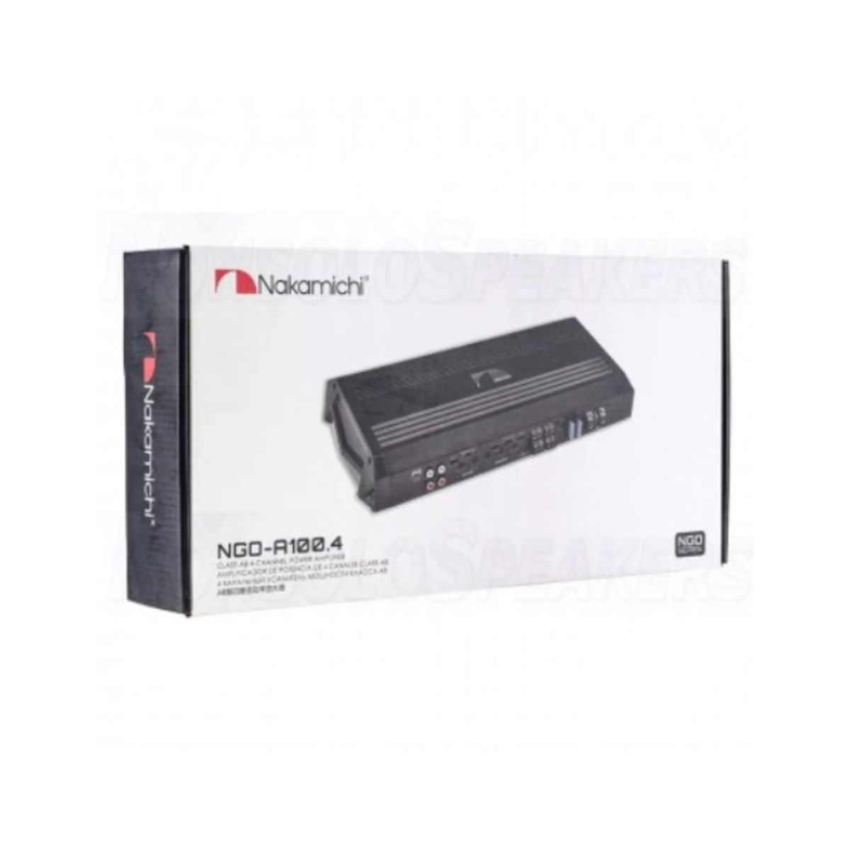 NAKAMICHI - Amplificador Auto Nakamichi 4 Canales 2400 watts