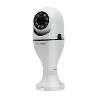 CÁMARA SEGURIDAD CCTV WIFI TIPO AMPOLLETA 2MP W9120, COLOR BLANCO