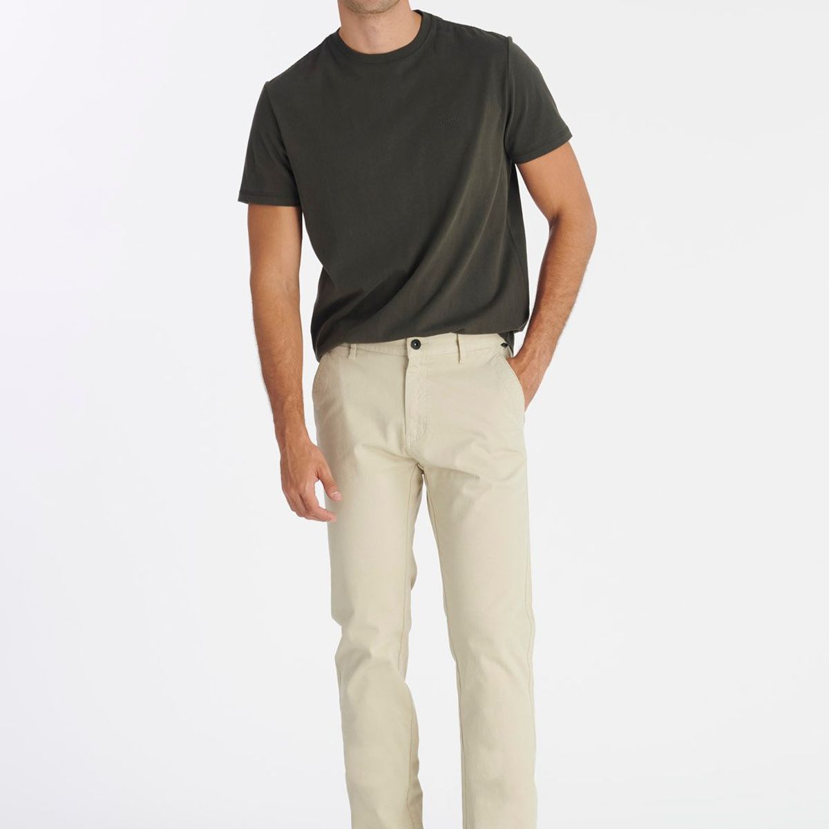 NIMTU - Pantalón Choshuenco Casual Beige Nimtu