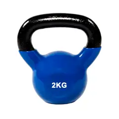 GENERICO - Kettlebell Pesa Rusa Fierro Vinilo 2 kg