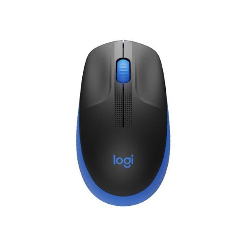 LOGITECH - Logitech M190 Mouse Inalámbrico 1000DPI Sensor Óptico USB Azul