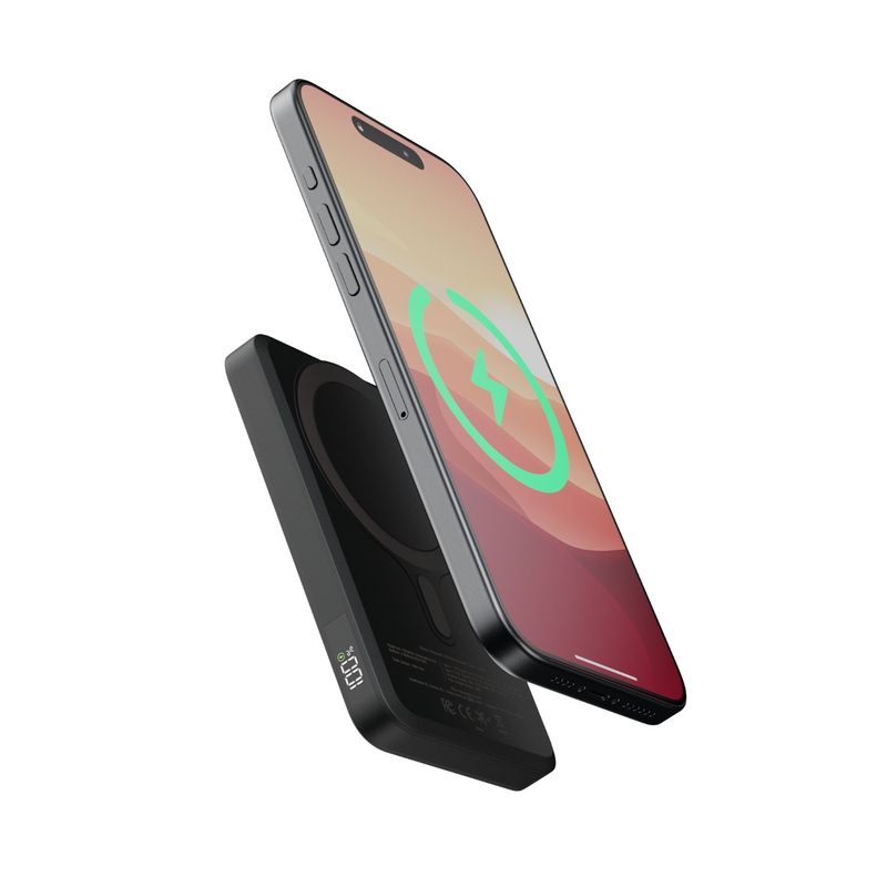 XTORM - Batería 5.000 mAh con carga magnética 7.5W Xtorm Negro