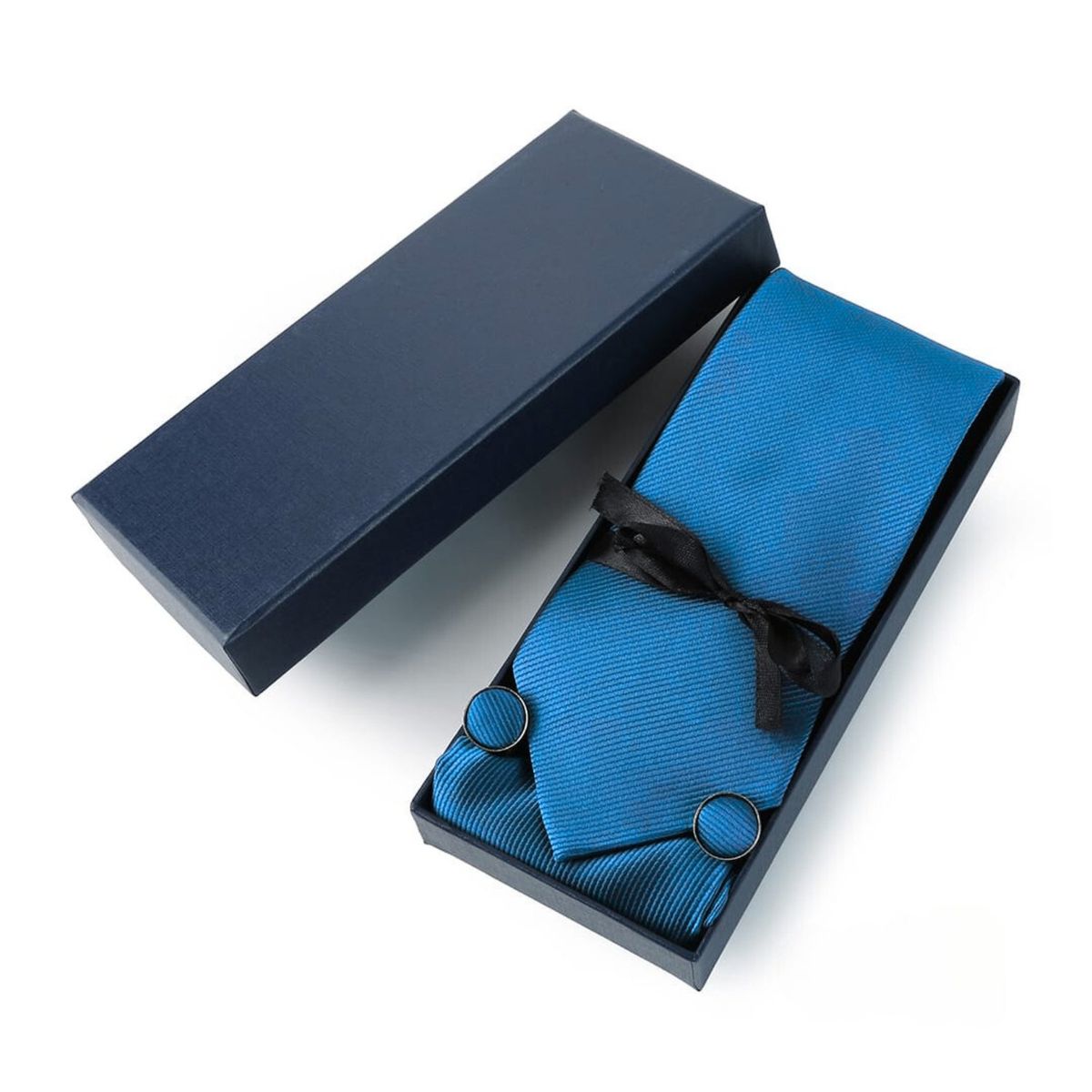 COLETTE - Set Corbata Mas Pañuelo Y Colleras Colores Varios