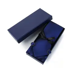 COLETTE - Set Corbata Mas Pañuelo Y Colleras Colores Varios
