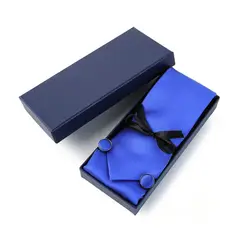 COLETTE - Set Corbata Mas Pañuelo Y Colleras Colores Varios