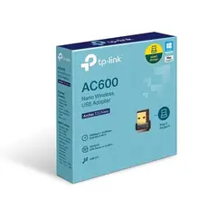 TP LINK - Adaptador inalámbrico Nano USB de doble banda AC600