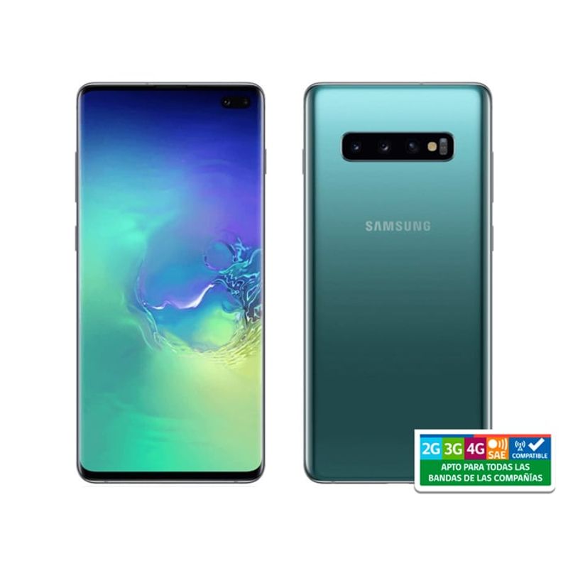 SAMSUNG - Samsung Galaxy S10 Plus 128GB - Reacondicionado - Verde