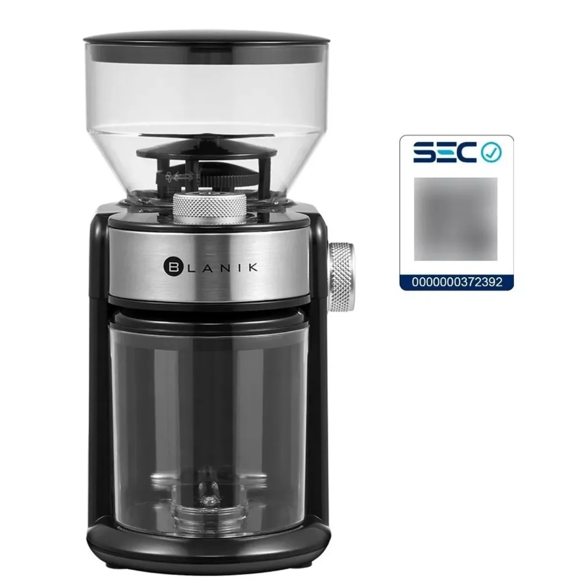 BLANIK - Molinillo Moledor De Cafe Y Granos Blanik BMG081 Regulable