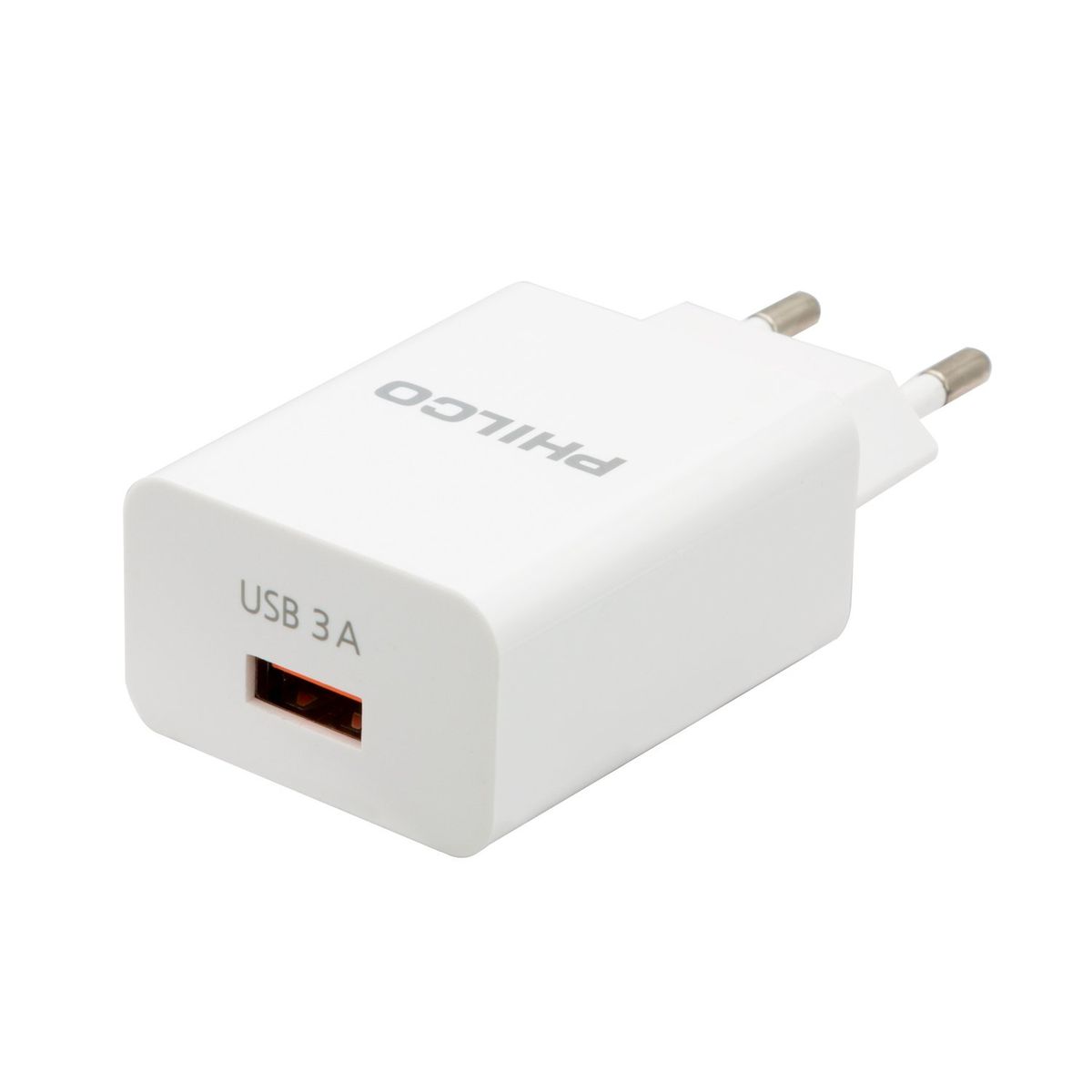 PHILCO - CARGADOR PHILCO USB QC619 BLANCO