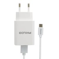 CARGADOR USB QC619 BLANCO