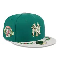NEW ERA - Gorra 59Fifty MLB New York Yankees Novelty Holly Green Med