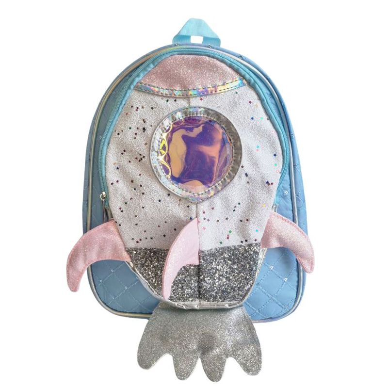 GENERICO - Mochila Escolar Para Niños Bolso Infantil Paseo Cohete