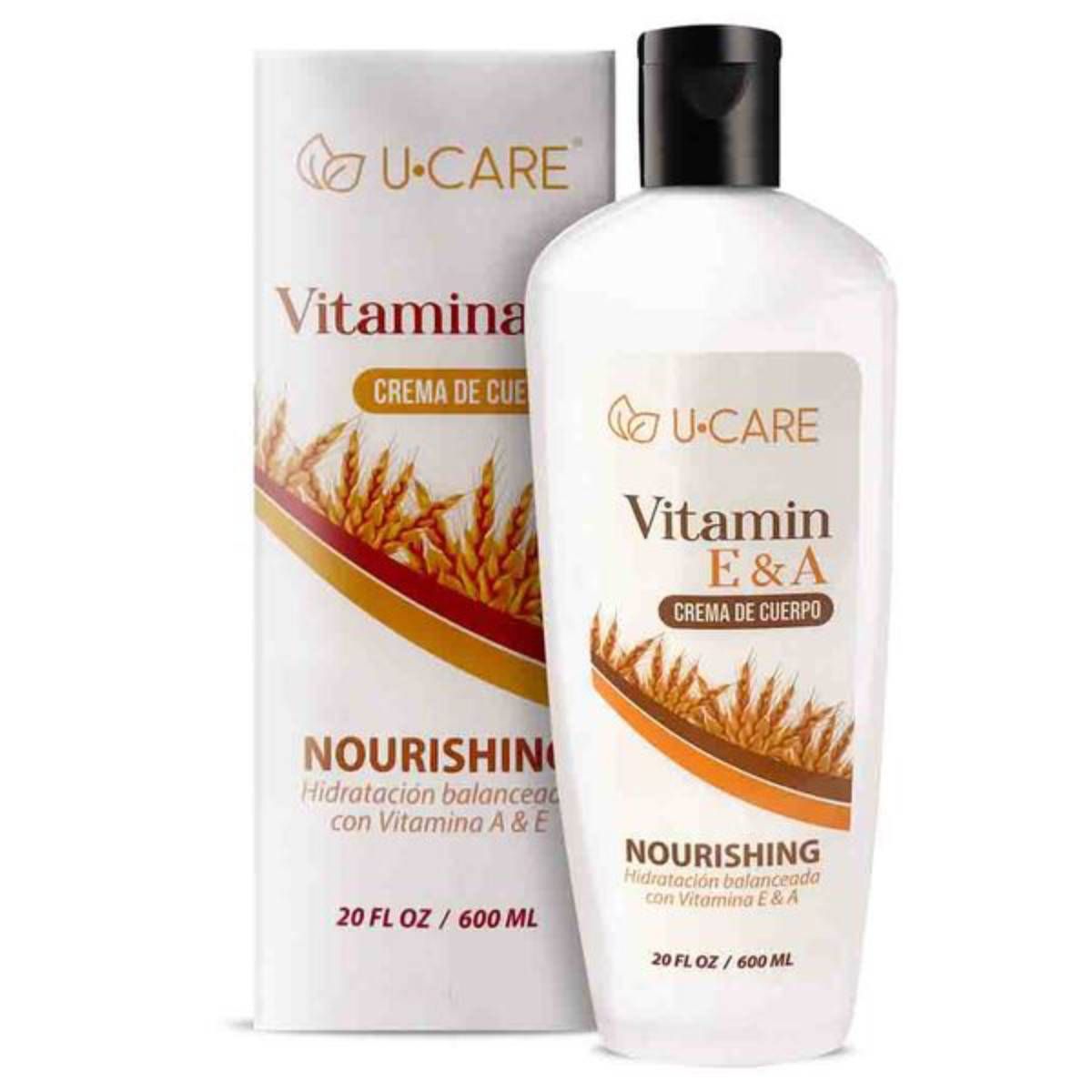 GENERICO - UCARE crema de cuerpo estuche vitamina e 600ml.-