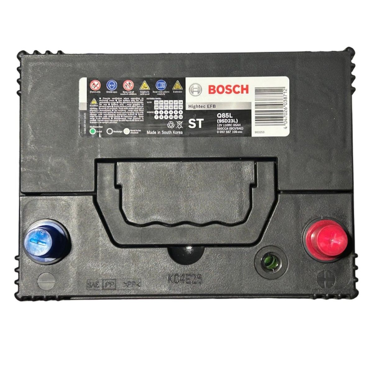 BOSCH - Bateria Start Stop Q85 Bosch 65ah 550cca Mazda 3 Cx3 Cx5 Cx7