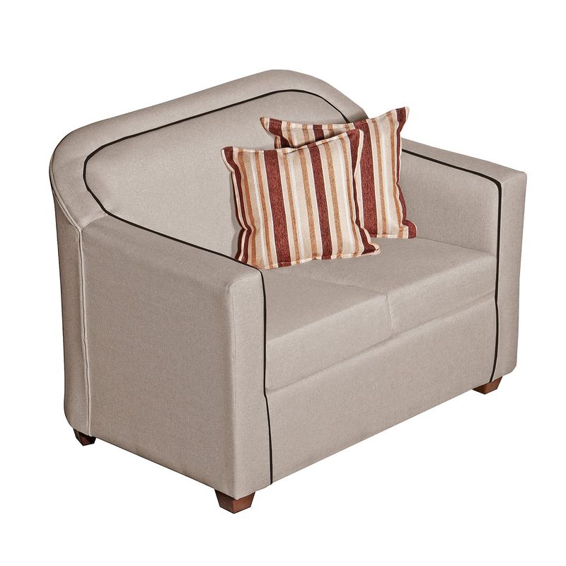 RUZAM MOBEL - SOFÁ 2 CUERPOS ZAFIRO BEIGE