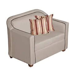 RUZAM MOBEL - SOFÁ 2 CUERPOS ZAFIRO BEIGE