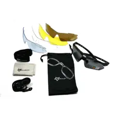 ROCKBROS - Lentes Deportivos 5 En 1 Bicicleta Outdoor Running