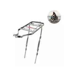 GENERICO - Parrilla Trasera Bicicleta Mtb 26 Transporte Alforja