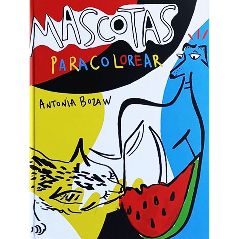GENERICO - Libro para Colorear Mascotas Antonia Boza