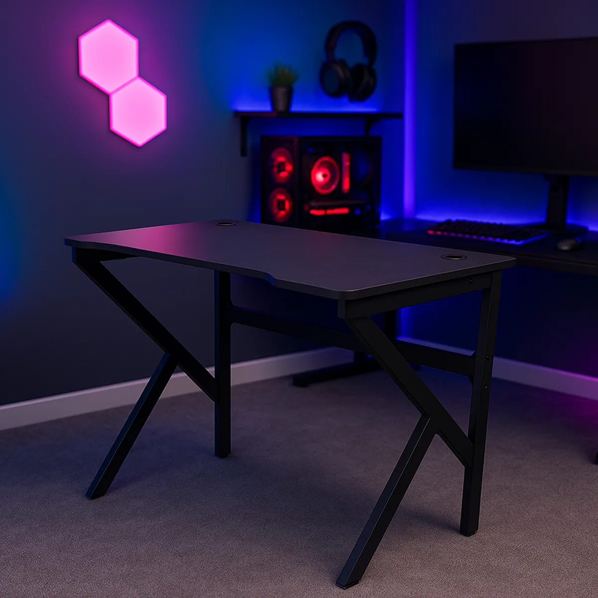 GENERICO - Escritorio Gamer Black