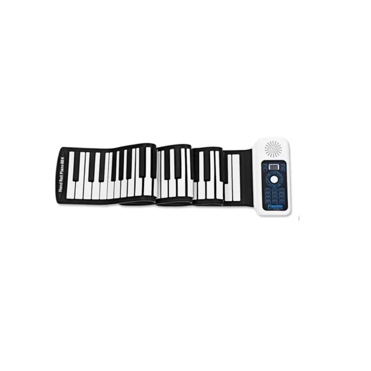 GENERICO - Piano Enrollable Línea Profesional de 88 Teclas USB AUX