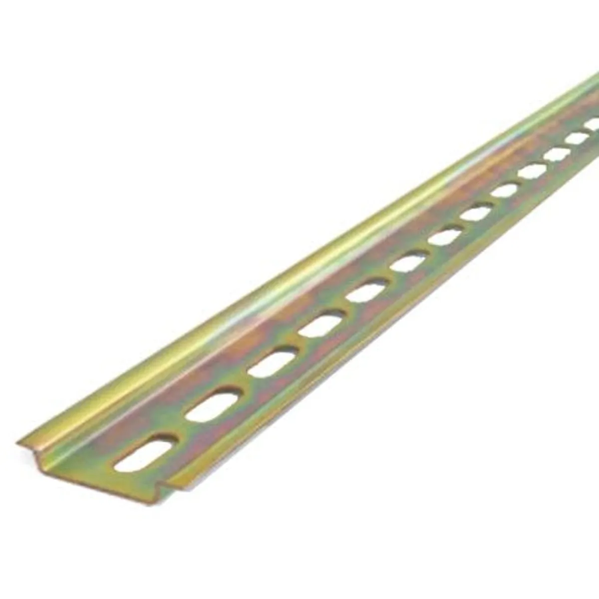 GENERICO - Riel DIN Bicromatado 35x7,5mm Tira 1 Metro