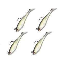 BAUL MAGICO - Señuelo Vinilo De Pesca Truchas Salmónideos 4 Unid 28 Grs