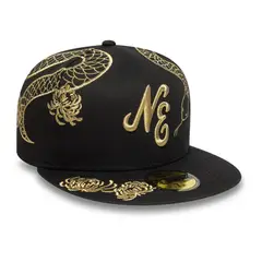 NEW ERA - Gorra 59Fifty Year Of the Snake Black