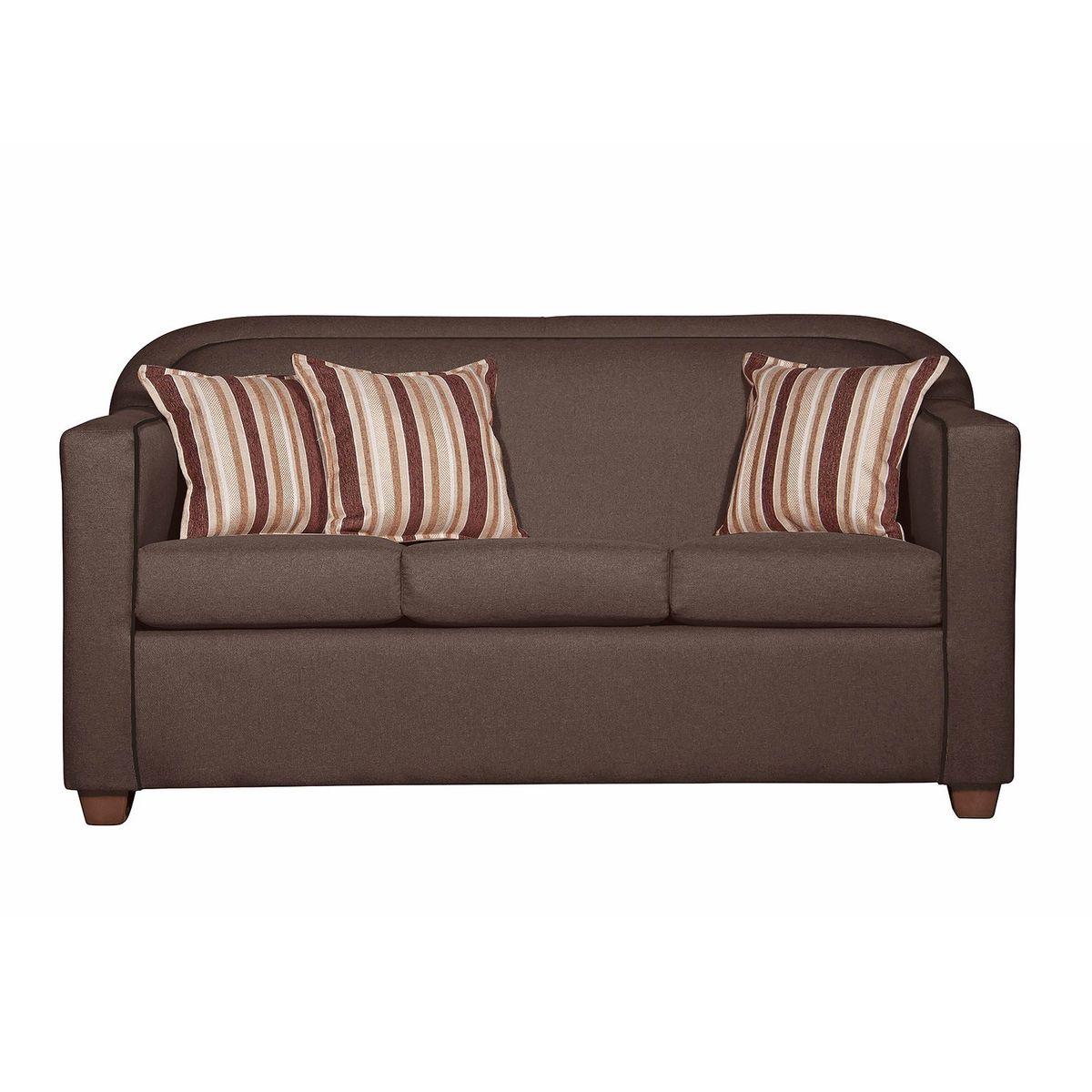 RUZAM MOBEL - SOFÁ 3 CUERPOS ZAFIRO CAFÉ