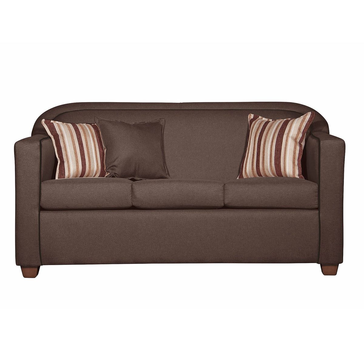 RUZAM MOBEL - SOFÁ 3 CUERPOS ZAFIRO CAFÉ