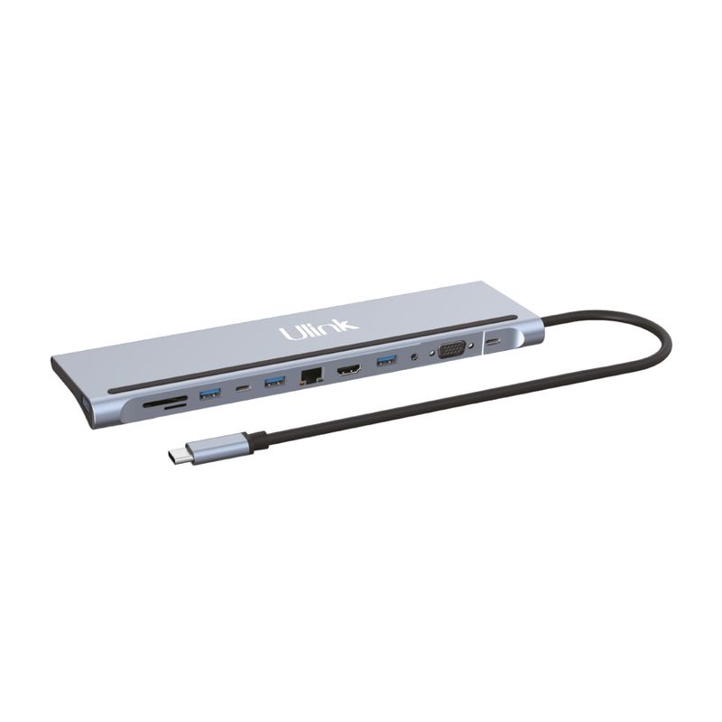 ULINK - Ulink HUB Adaptador Multipuerto USB C 12 en 1