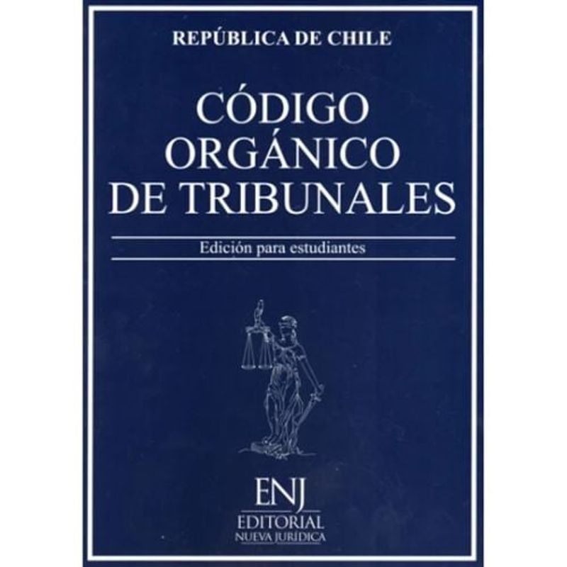 GENERICO - Codigo Organico De Tribunales 2025 Edicion Estudiante