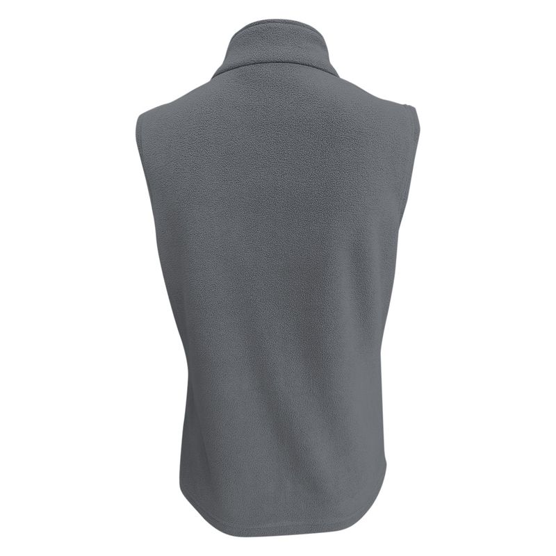 ANDESLAND OUTDOOR APPAREL - Chaleco Micropolar Liso Chilla Gris Mujer