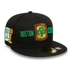 NEW ERA - Gorra 59Fifty NBA Boston Celtics 18X NBA Champions Black