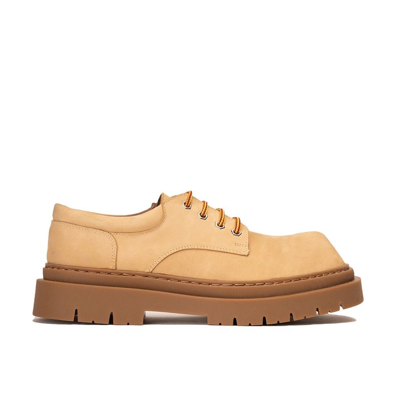 LANDAZURI - Zapato Cuero Rinho Camel Landazuri