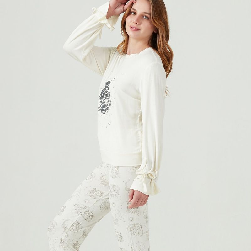 BARBIZON - Pijama de Mujer Ale Ivory