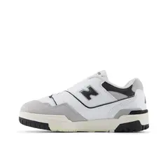 NEW BALANCE - Zapatillas Urbanas Niño 550 Blanca/Gris